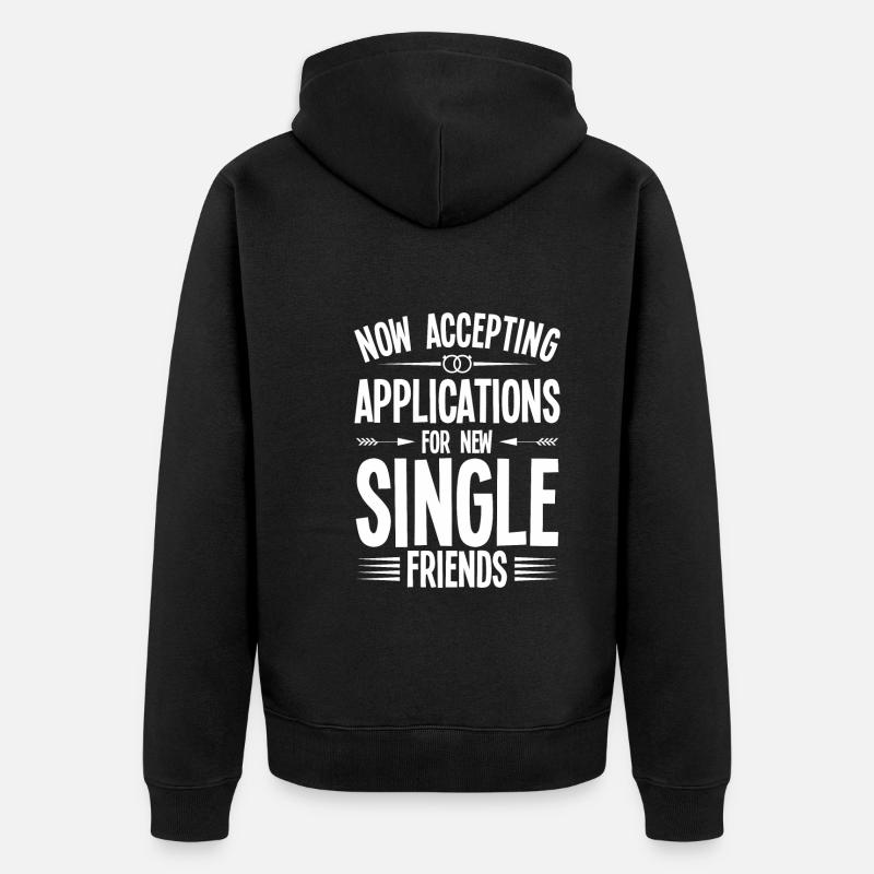 Mariage - Veste à capuche bio Premium Unisexe - noir