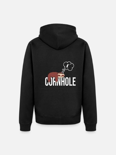 Cornhole - Veste à capuche bio Premium Unisexe - noir