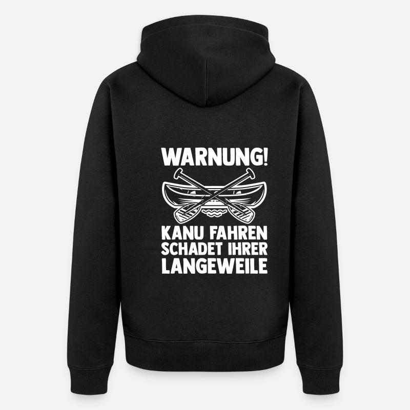 Schullehrer Lehrer - Unisex Premium Bio Zip Hoodie - Schwarz