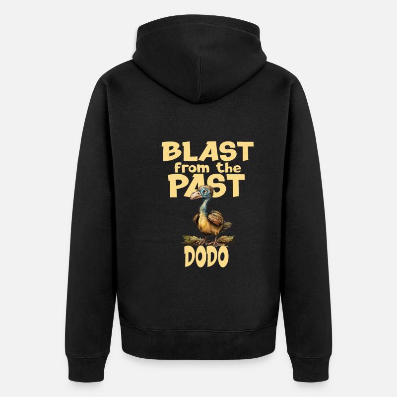 Dodo - Veste à capuche bio Premium Unisexe - noir