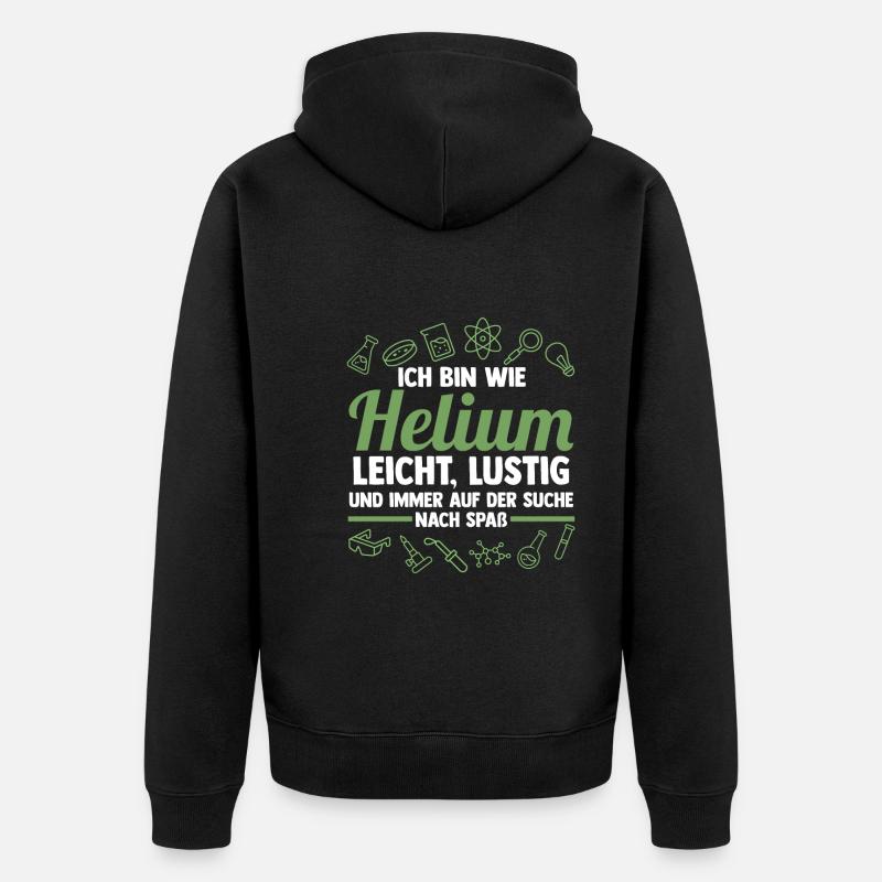 Chimiste Sciences Physique Chimie - Veste à capuche bio Premium Unisexe - noir