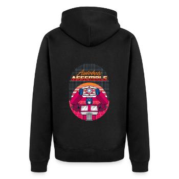 Transformers G1 Optimus Prime Autobots Assemble - Veste à capuche bio Premium Unisexe - noir - Dos - Nico (187cm)