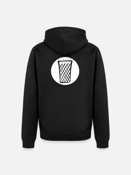Cider, Bembel, Äbbelwoi - Unisex Premium Organic Zip Hoodie - black