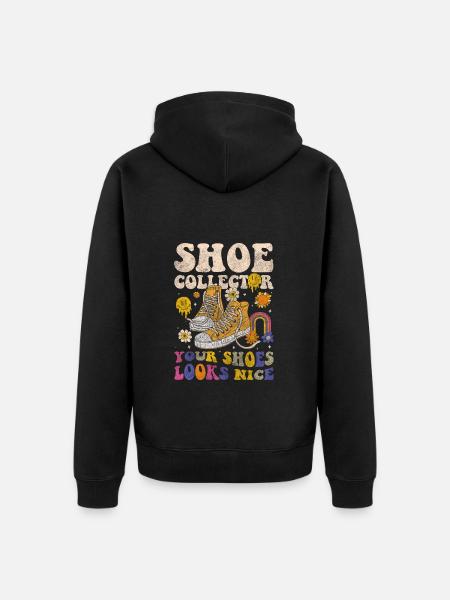 Shoe Lovers Love Striking - Unisex Premium Organic Zip Hoodie - black