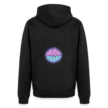 Groupe de musique Professeur de musique Musicien - Veste à capuche bio Premium Unisexe - noir - Dos - Nico (187cm)