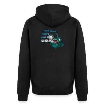 Frogfish Lantern Angler Deep Sea Dicton Comic - Veste à capuche bio Premium Unisexe - noir - Dos - Nico (187cm)
