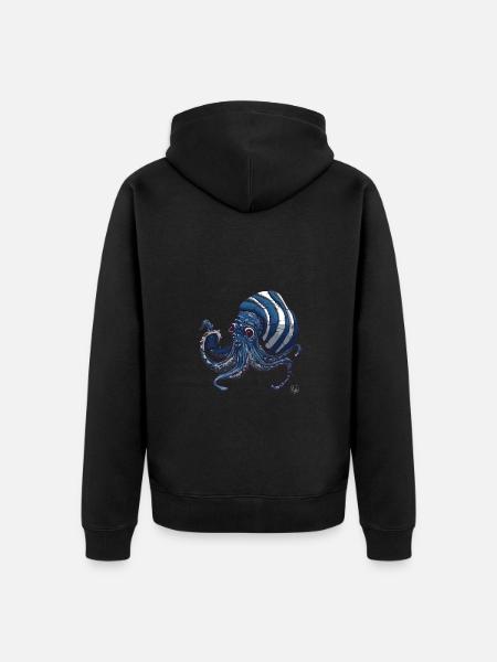 Madako - Veste à capuche bio Premium Unisexe - noir