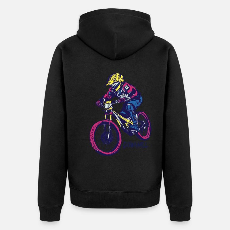 Descente - Veste à capuche bio Premium Unisexe - noir