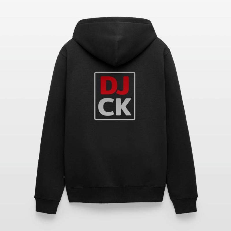 doublejack basic logo Unisex Premium Bio Zip Hoodie