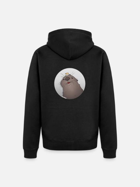 Tazz Talks | JoJo - Unisex Premium Organic Zip Hoodie - black