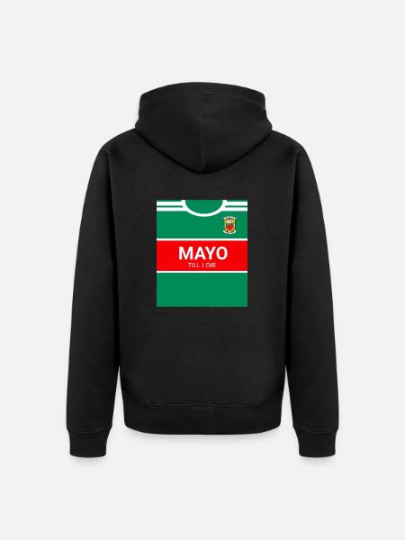 Mayo GAA - Veste à capuche bio Premium Unisexe - noir