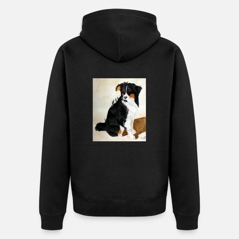 Assis Aussie Nanouk - Veste à capuche bio Premium Unisexe - noir