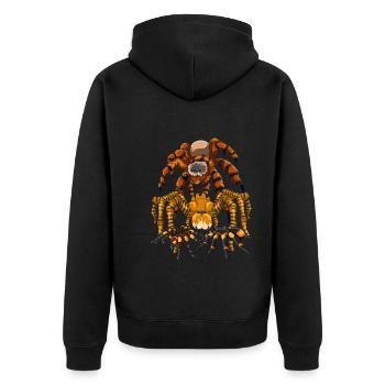 Tarentule Tarentule Arachnide Cadeau Araignée - Veste à capuche bio Premium Unisexe - noir - Dos - Nico (187cm)