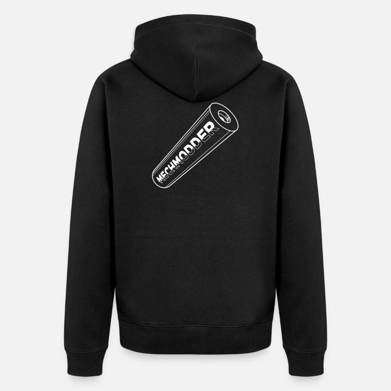 MECHMODDER - Veste à capuche bio Premium Unisexe - noir