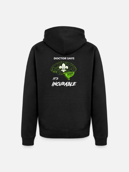 Pfadfinder Scout - Unisex Premium Bio Zip Hoodie - Schwarz