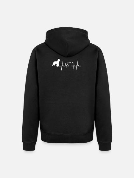 Shirt cadeau géant - Veste à capuche bio Premium Unisexe - noir
