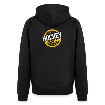 Hockey Mom - Veste à capuche bio Premium Unisexe - noir - Dos - Nico (187cm)