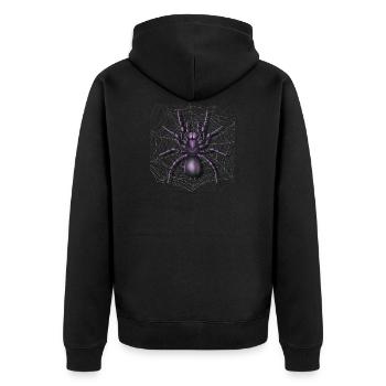 Giant Huntsman Spider - Veste à capuche bio Premium Unisexe - noir - Dos - Nico (187cm)