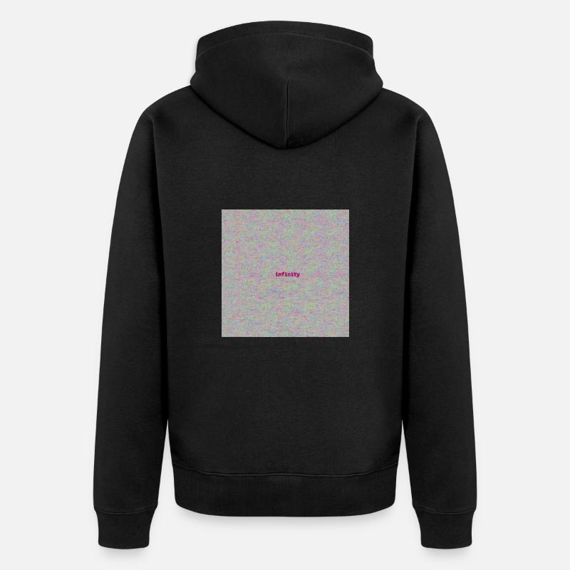 Infinity Hallyday - Unisex Premium Bio Zip Hoodie - Schwarz