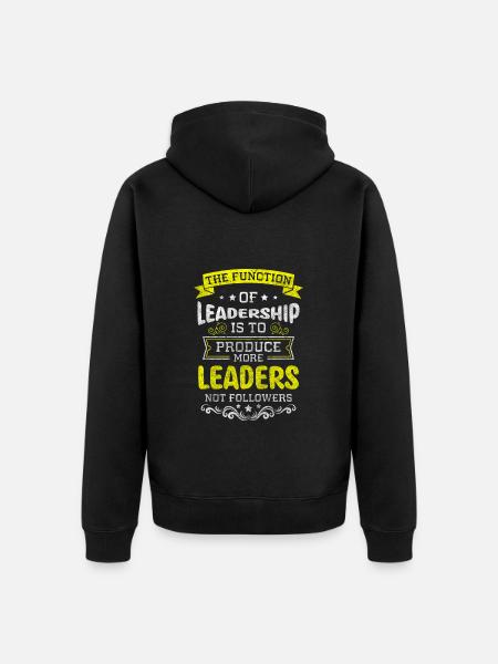 Company Manager - Unisex Premium Organic Zip Hoodie - black