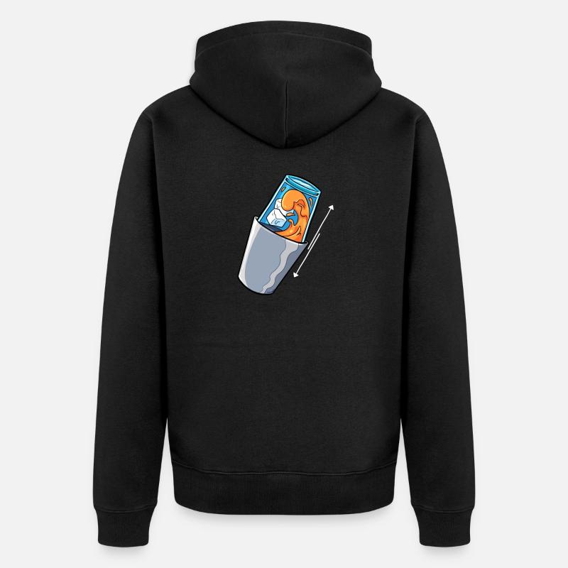 Barman Mix Barman - Veste à capuche bio Premium Unisexe - noir
