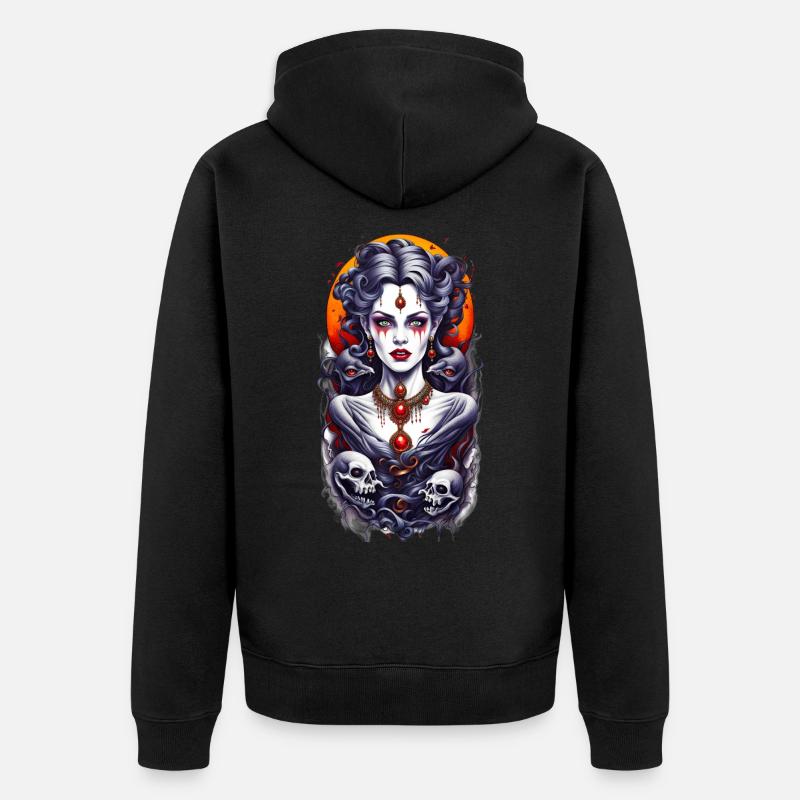 Sorcières 01 - Veste à capuche bio Premium Unisexe - noir