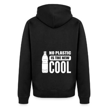 Écologiste de Save the Planet - Veste à capuche bio Premium Unisexe - noir - Dos - Nico (187cm)