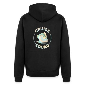 First Time Cruiser Cruise 2022 Tie Dye Print - Veste à capuche bio Premium Unisexe - noir - Dos - Nico (187cm)