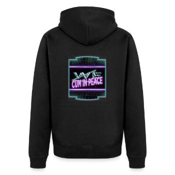 birthday geek birthday gift humor social justice - Unisex Premium Organic Zip Hoodie - black - Back - Nico (187cm)