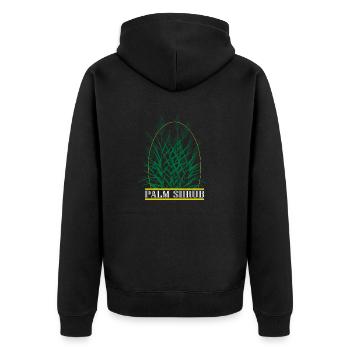 Arbre - Veste à capuche bio Premium Unisexe - noir - Dos - Nico (187cm)