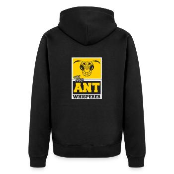 Le thé Ant Whisperer Awesome Cool Bug Lover - Veste à capuche bio Premium Unisexe - noir - Dos - Nico (187cm)