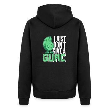 Je ne donne pas un Guac Rétro Drôle De Guacamole - Veste à capuche bio Premium Unisexe - noir - Dos - Nico (187cm)