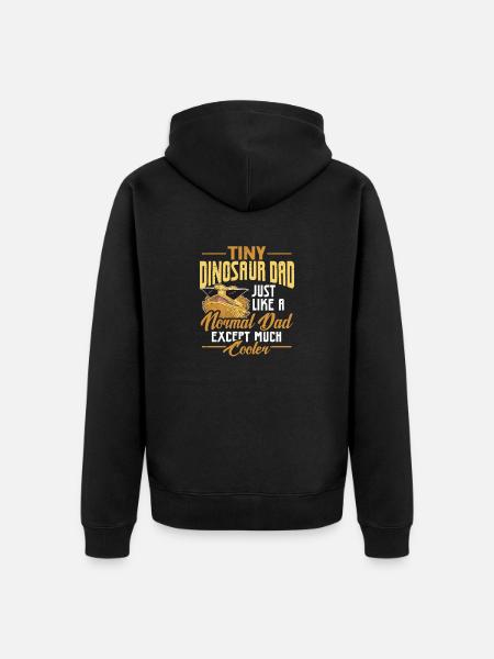 Bearded Dragon Lizard Reptile Herpetologist - Unisex Premium Organic Zip Hoodie - black