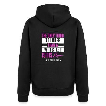 Lutte Lutte Cadeau de lutteur lutteur - Veste à capuche bio Premium Unisexe - noir - Dos - Nico (187cm)