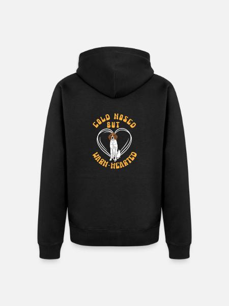 Treeing Walker Coonhound - Unisex Premium Organic Zip Hoodie - black