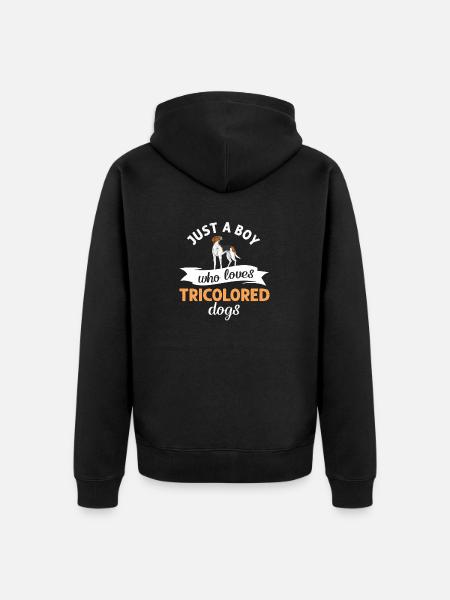 Treeing Walker Coonhound - Unisex Premium Organic Zip Hoodie - black