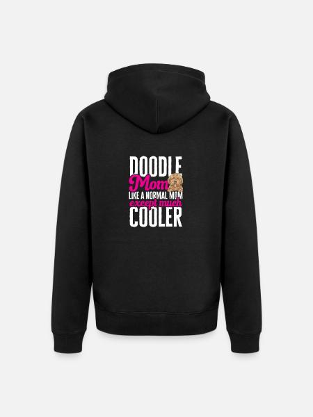 Goldendoodle Doodle Chien - Veste à capuche bio Premium Unisexe - noir