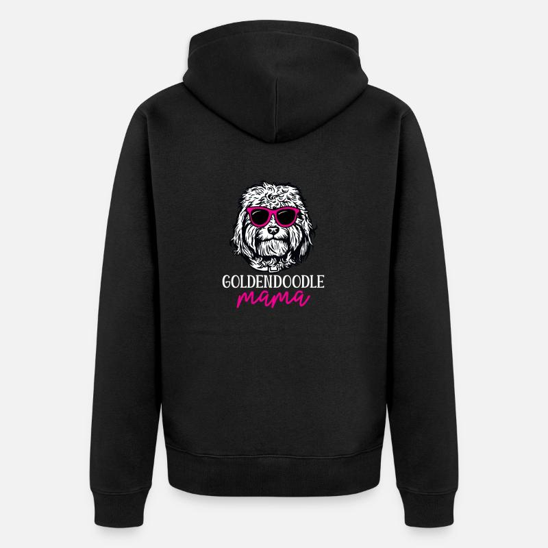 Goldendoodle Doodle Chien - Veste à capuche bio Premium Unisexe - noir