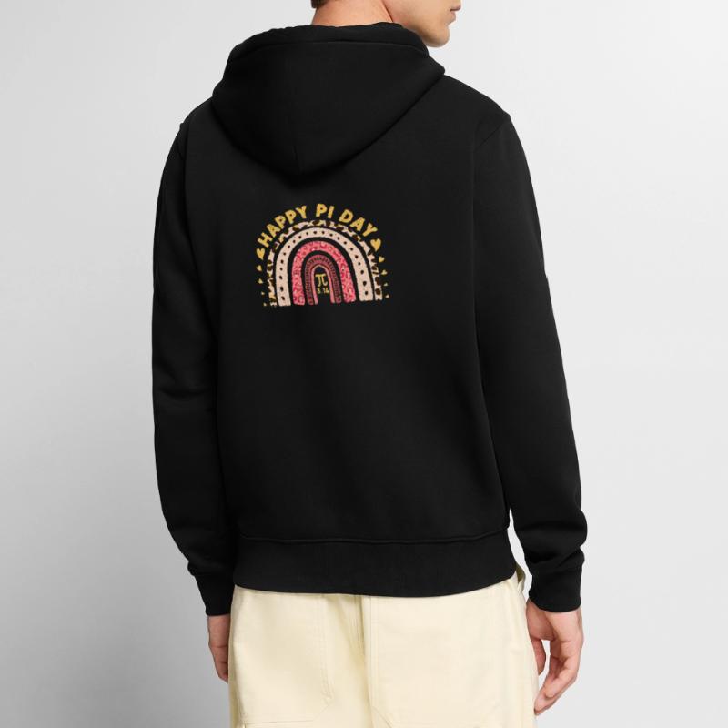 Happy Pi Day Math Science Math Professeur de Math Veste à capuche bio Premium Unisexe