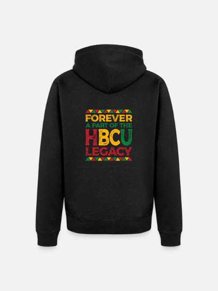 Coyote Hunter - Unisex Premium Organic Zip Hoodie - black