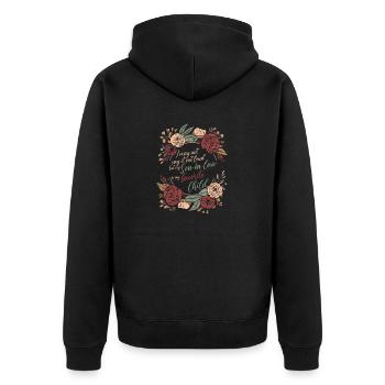 Mon gendre est mon enfant préféré Mère Cool - Veste à capuche bio Premium Unisexe - noir - Dos - Nico (187cm)
