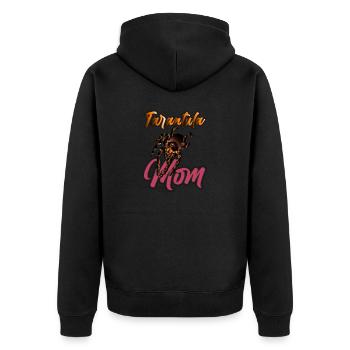 Tarantula Tarantula Tarantulas Tarantulas Tarantula Tarant - Unisex Premium Organic Zip Hoodie - black - Back - Nico (187cm)