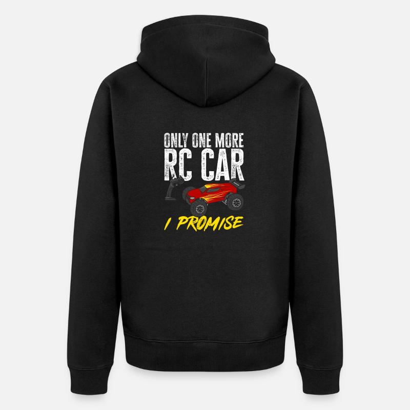 Voiture télécommandée RC Car - Veste à capuche bio Premium Unisexe - noir