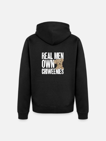 Chiweenie Chien - Veste à capuche bio Premium Unisexe - noir