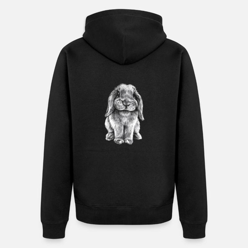 Buddy - Veste à capuche bio Premium Unisexe - noir