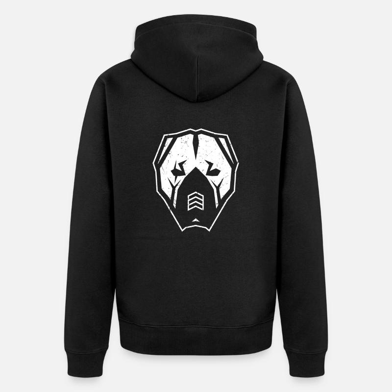 Kangal - Veste à capuche bio Premium Unisexe - noir