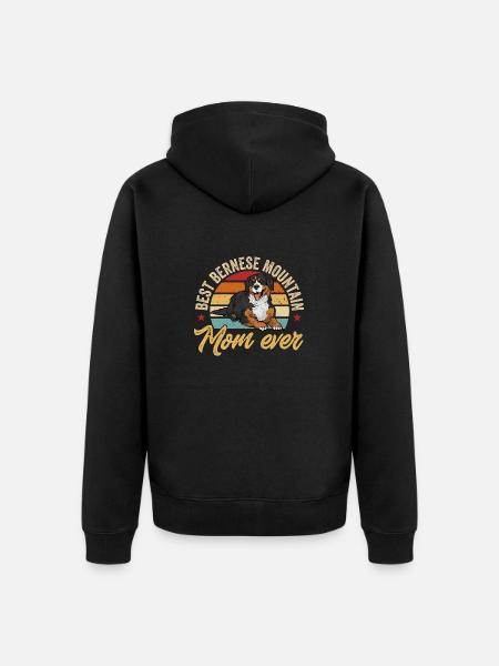 Bouvier bernois - Veste à capuche bio Premium Unisexe - noir