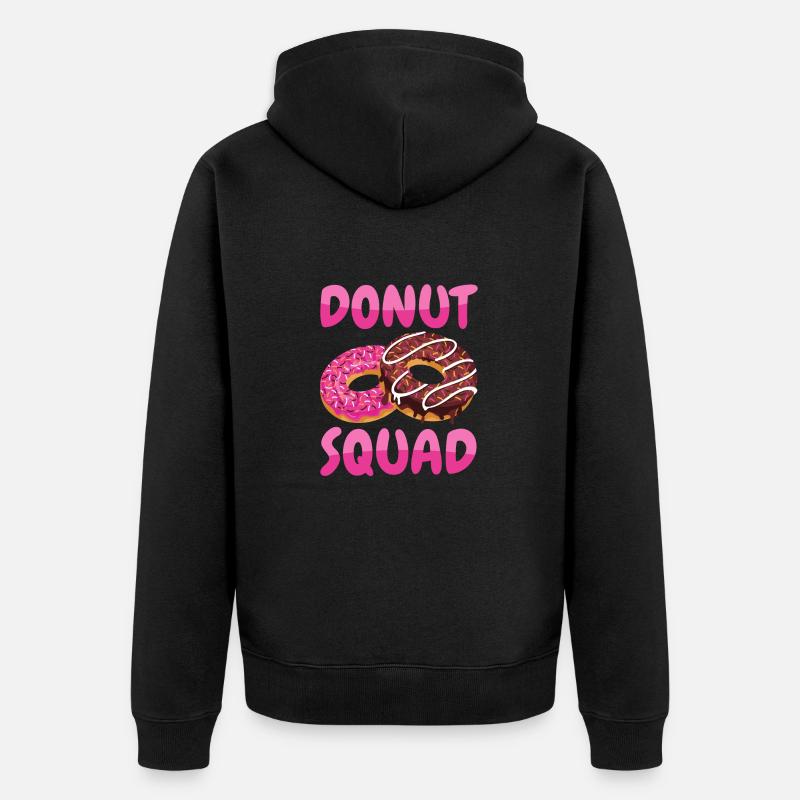 Donut Squad - Veste à capuche bio Premium Unisexe - noir