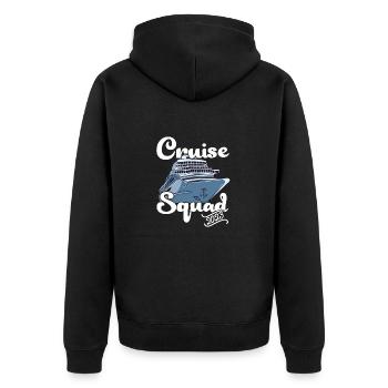 Cruise Ship Cruise Squad 2023 Cruise - Veste à capuche bio Premium Unisexe - noir - Dos - Nico (187cm)