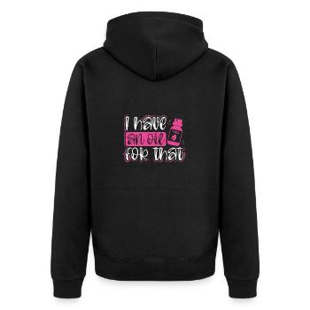 Cadeau de praticien d’huile essentielle avoir une huile pour - Veste à capuche bio Premium Unisexe - noir - Dos - Nico (187cm)